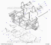 CHASSIS, MAIN FRAME AND ESQUÃD PLATES