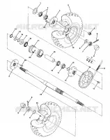 RUEDA TRASERA DRIVE ASSEMBLY (4917721772017A)