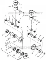 PISTÓN Y CIGÜEÑAL 440 XCR 0941760 (4925182518035A)