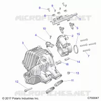 ENGINE, TOMA DE AIRE MANIFOLD EVAP