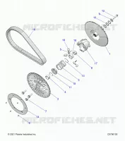 TREN, SECONDARY CLUTCH