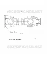 TREN, PROP SHAFT, REAR