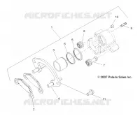 BRAKES, PINZA TRASERA