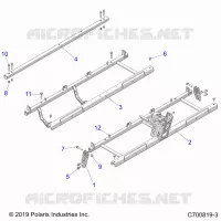 CHASSIS, ASIENTO SUPPORTS