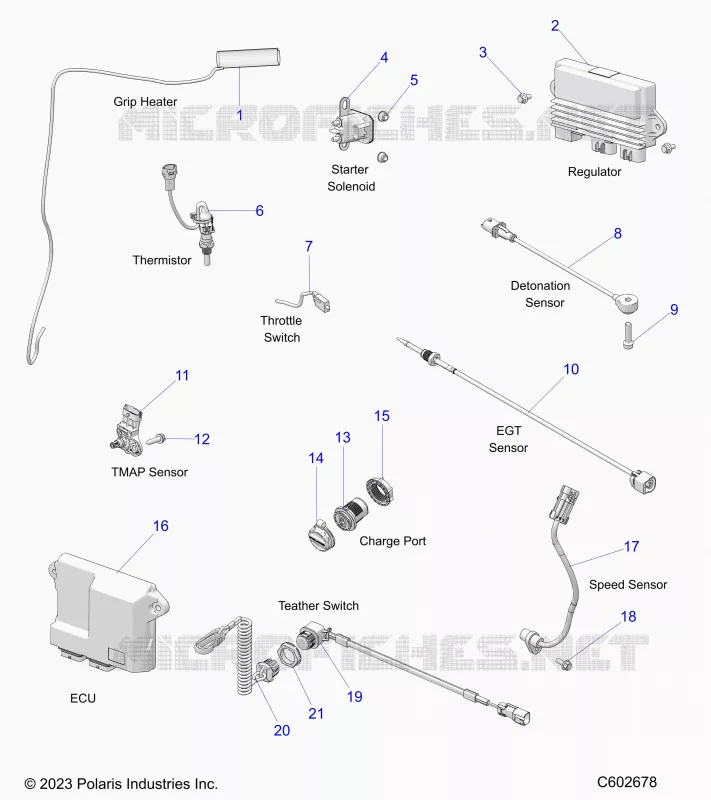ELECTRICA, COMPONENTS