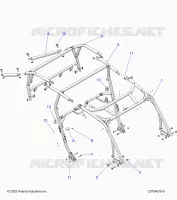 CHASSIS, CAB BASTIDOR