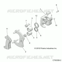 FRENO TRASERO CALIPER