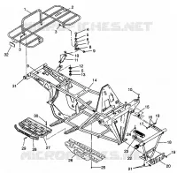 PARACHOQUES / TRANSPORTIN TRAIL BOSS W98AA25C (4945314531A007)
