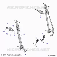 ASIENTO BELT MOUNTING