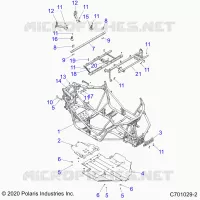CHASSIS, MAIN FRAME AND ESQUÃD PLATE