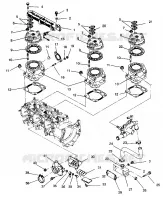 CILINDRO Y COLECTOR ASSEMBLY Storm 0940782 and Storm SKS 0940582 (4925032503029A)