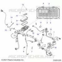 ELECTRICA, WIRE HARNESS AND FUSES