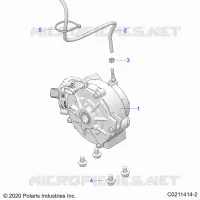 TREN, FRONT GEARCASE MOUNTING