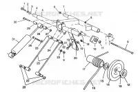 TRASERO ARM PAR TRAIL TOURING 0972262 and  EUROPEAN TRAIL TOURING E972262 (4938313831C009)