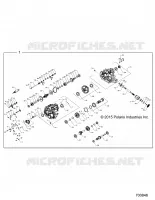 DRIVE TRAIN, PRINCIPAL GEARCASE INTERNALS