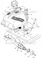GASOLINA TANK XPLORER 400L W98CC38C (4945414541A013)