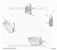 ELECTRICA, HEADLIGHTS, TAILLIGHTS AND BULBS