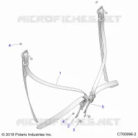 ASIENTO BELT MOUNTING