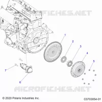 MOTOR DE ARRANQUE, FLYWHEEL