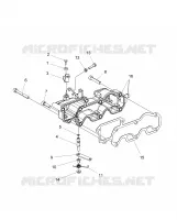 ENGINE, INLET MANIFOLD AND ACELERADOR CONTROL