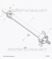 TREN, PROP SHAFT,MID, BEARING