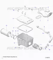 ENGINE, TOMA DE AIRE SYSTEM