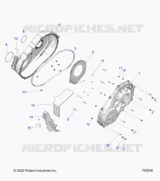 TREN, CLUTCH COVER, INNER/OUTER
