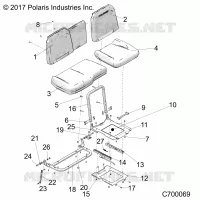 ASIENTO ASM. AND SLIDER