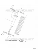 SUSPENSION, CHOQUE FRONTAL MOUNTING