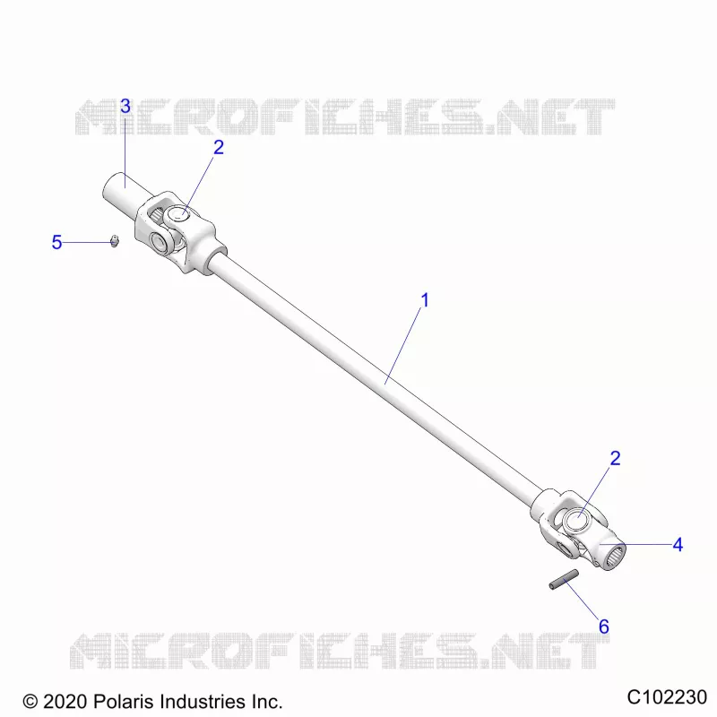 TREN, FRONT PROP SHAFT