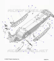 CHASSIS, PROTECCIÃ³N DEL EMBRAGUE, FOOTRESTS, AND RUNNINGBOARDS