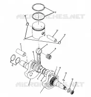 CIGUEÑAL/PISTÓN ASSEMBLY 6X6 (4919811981044A)