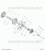 TREN, PRIMARY CLUTCH