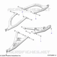 SUSPENSIÃ“N DELANTERA CONTROL ARMS MOUNTING