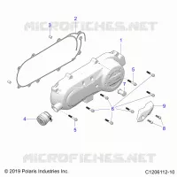 TREN, CLUTCH COVER AND DUCTING