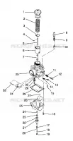 CARBURADOR 440 / 0930760 and 440 SKS / 0930560 (4922932293032A)