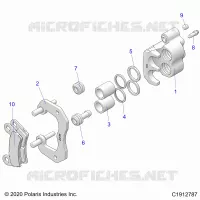 BRAKES, PINZA TRASERA