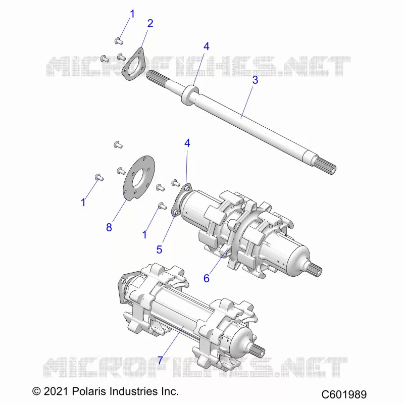 DRIVE TRAIN, JACKSHAFT AND EJE DE TRANSMISIÃ“N