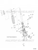 SUSPENSION, PUNTAL DELANTERO
