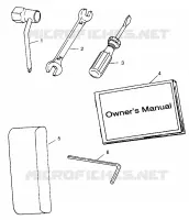 KIT DE HERRAMIENTA SL 700 B974071, Intl. SL 700 I974071, SL 700 Deluxe B974072 and In (4940874087C002)