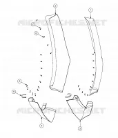 PANELES LATERALES, 2 PASSENGER W/HARD DOOR