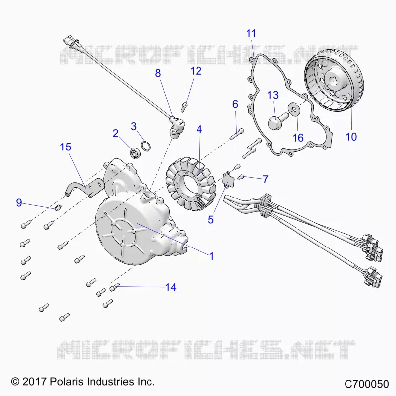 ENGINE, STATOR AND FLYRUEDA