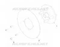 RUEDAS, COMPONENTS, END, 9.21 INCH, DISC 4 BOLT