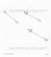 TREN, FRONT, MID, REAR PROP SHAFT