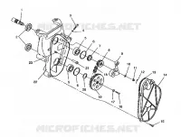CADENACASE ASSEMBLY  RXL/0930768 AND RXL SKS/0930568 (4922992299017A)