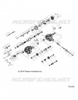 DRIVE TRAIN, PRINCIPAL GEARCASE INTERNAL