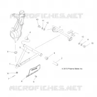 SUSPENSION, A-ARM and PUNTAL MOUNTING