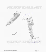 SUSPENSION, MONTAJE DE DESCARGA (IFS)