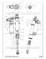SUSPENSIÃ“N DELANTERA SHOCK INTERNALS