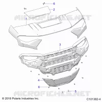 CAPUCHA AND FRONT FASCIA